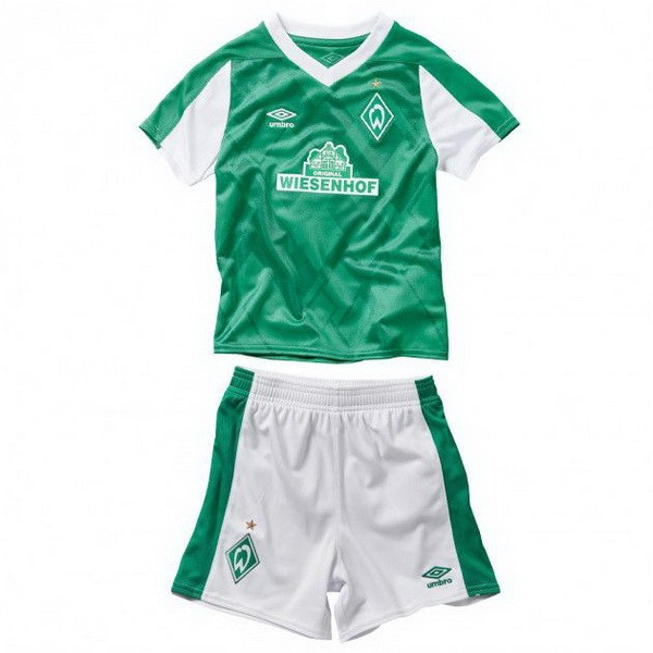 Maglia Werder Bremen Prima Bambino 20/21 Verde